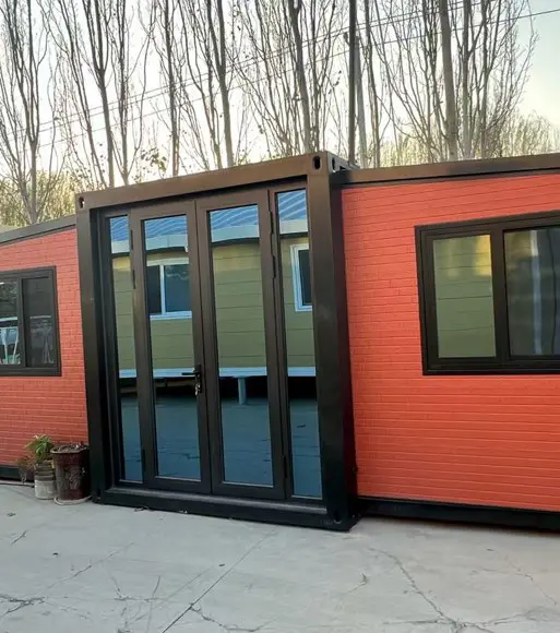 Herstellung wasserdichter, erweiterbarer Containerh&auml;user, faltbarer modularer Fertigcontainerh&auml;user f&uuml;r Zuhause