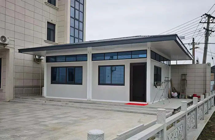 Erweiterbares Containerhaus