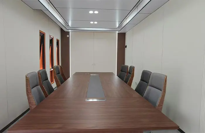 Flach verpacktes Containerhaus