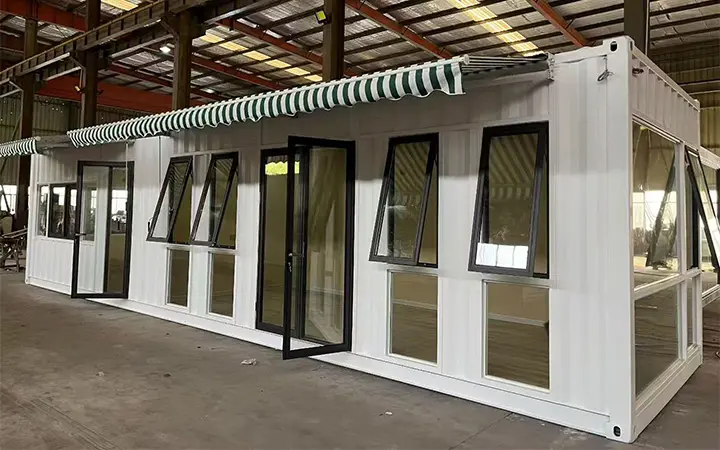 Erweiterbares Containerhaus