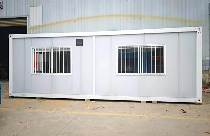 Flach verpacktes Containerhaus